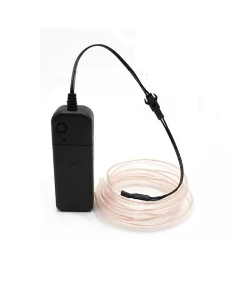 Flexible Wire Neon LED Rope Tube Cable 9ft - White