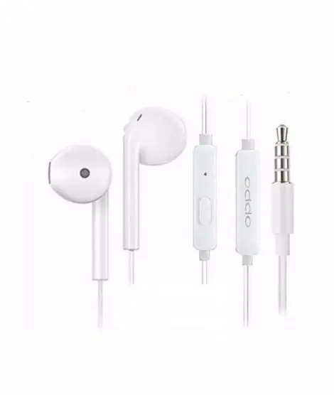 Oppo Boofer Handsfree With Mic - White
