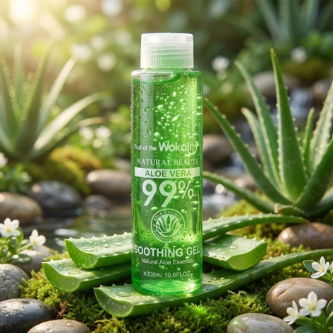 Fruit of the Wokali Aloe Vera 99% Soothing Gel