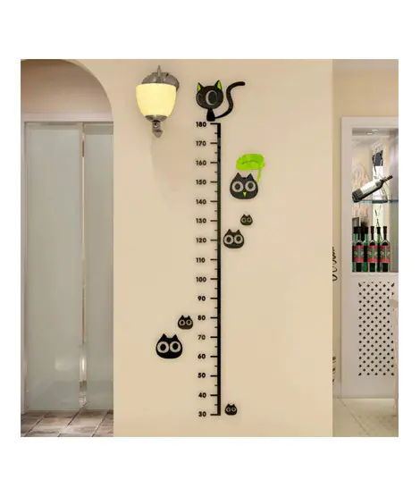 Kids Height Scale Acrylic Wall Art (0067)