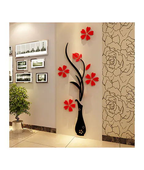 Flower Vase Wall Art (0078)