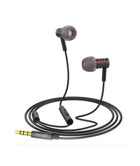 Mobifiy Shopping In-Ear Handsfree Black (F-15)