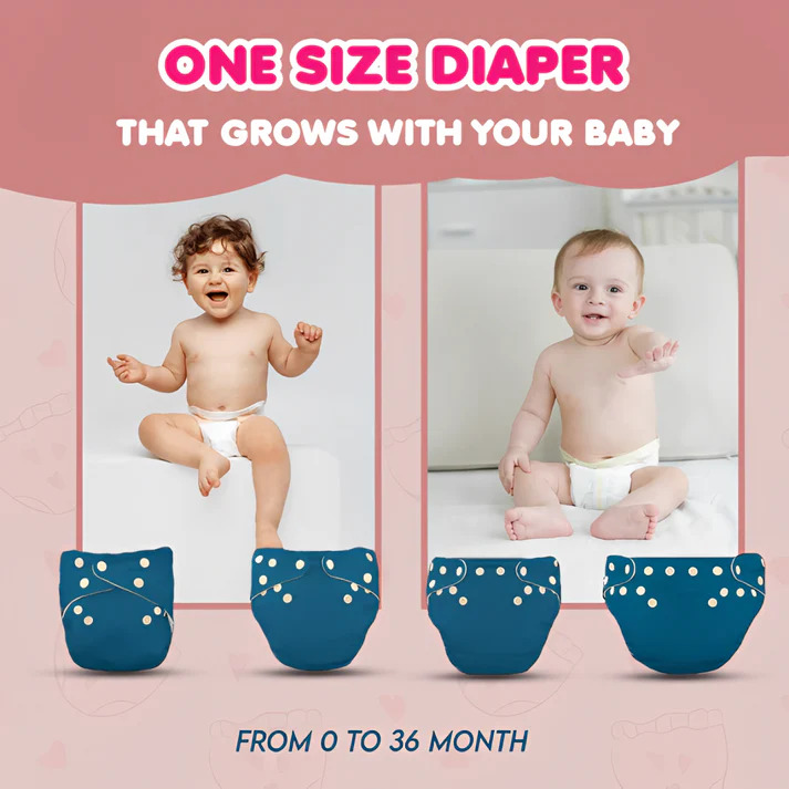 Kids Reusable Diaper + Free Inner