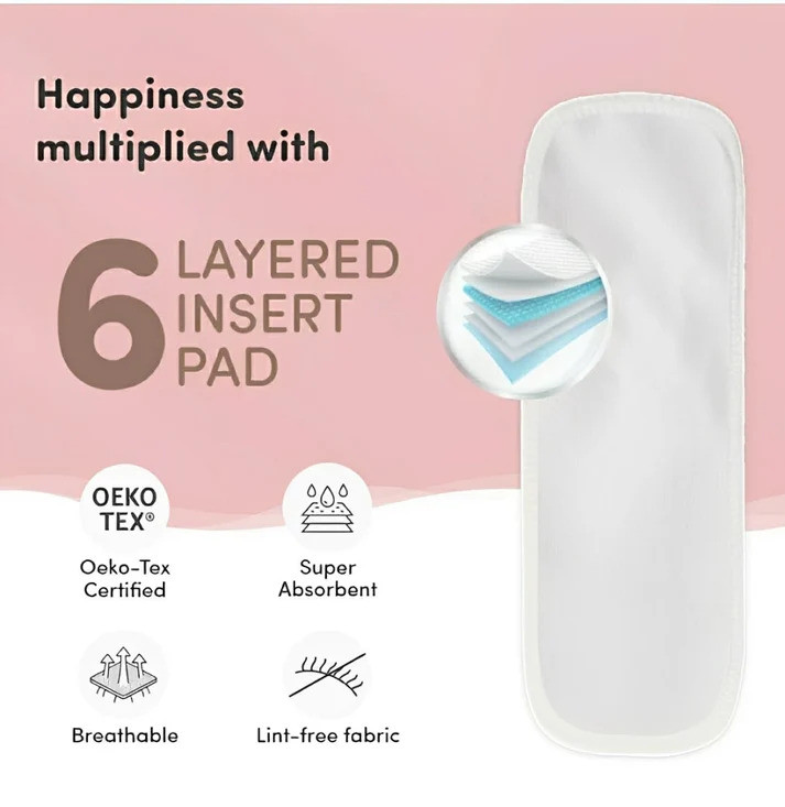 Kids Reusable Diaper + Free Inner