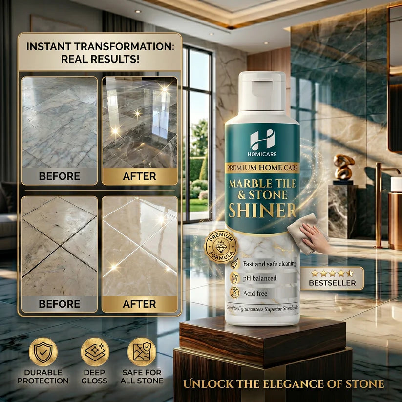 Luxury Marble & Tile Cleaner – Brilliant Gloss Finish